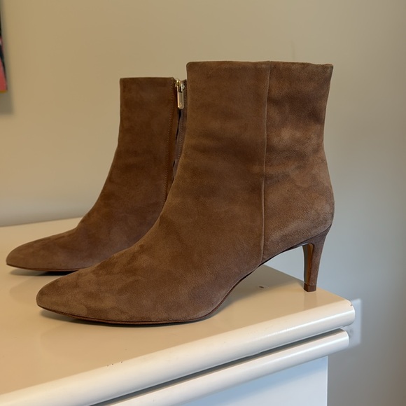 Sam Edelman beige kitten heel booties - Picture 2 of 2